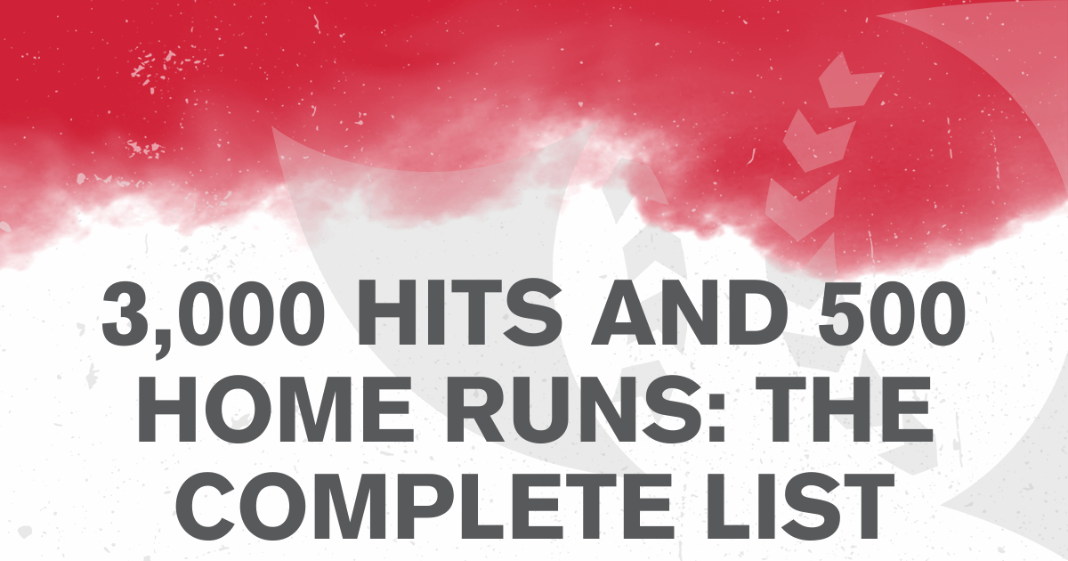 Every member of the 3,000-hit club